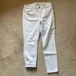 Women’s Pistola White Denim Stretch Jeans, size 30